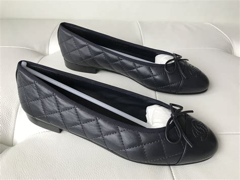 chanel quilted ballet flats|chanel ballerina flat shoes size.